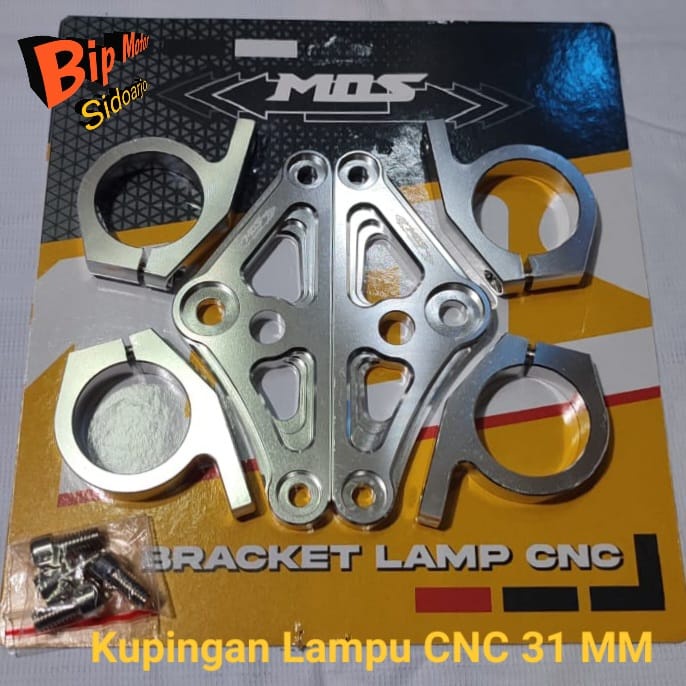 Kupingan Lampu CNC Ukutan 31mm Mos