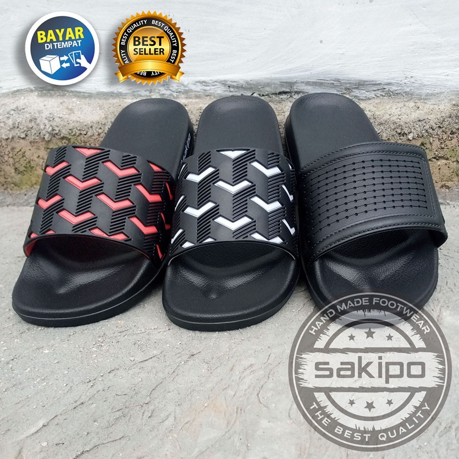 PROMO 12.12 BIRTHDAY SALE !! SANDAL DISTRO PRIA DEWASA SLOP TERBARU TRENDI NYAMAN DIPAKAI / SANDAL KARET PILON RINGAN TAHAN AIR  UNTUK KAMAR MANDI / SAKIPO