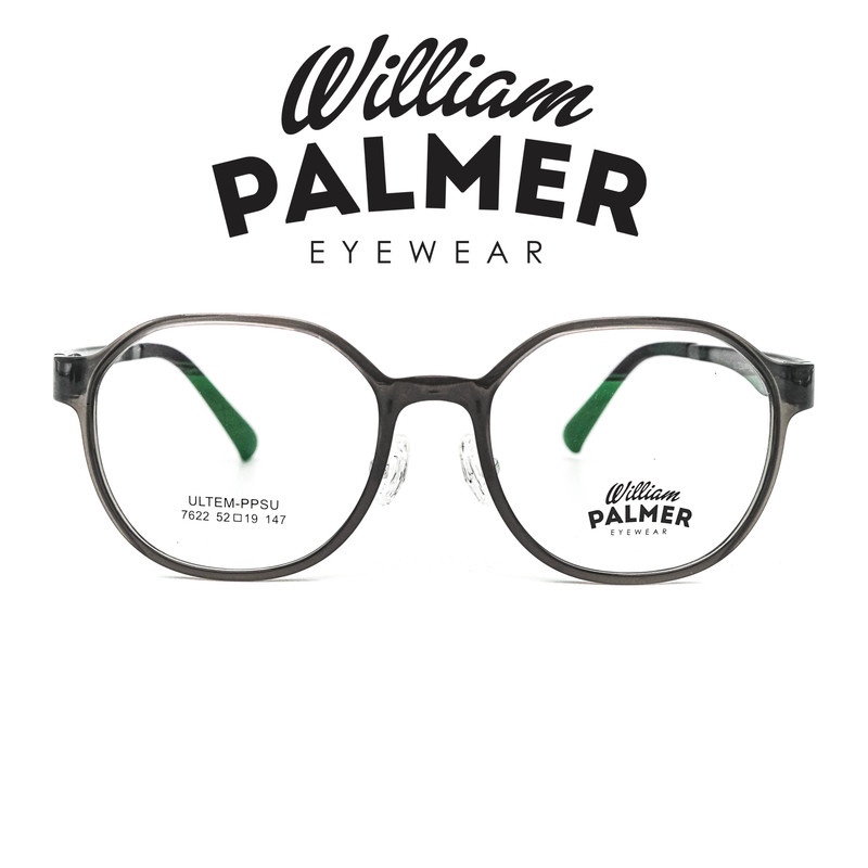 William Palmer Kacamata Pria Wanita Ultem 7622 C5 Grey