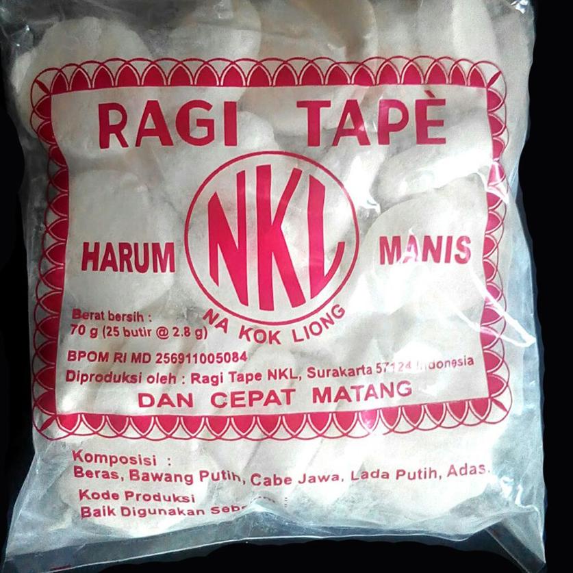 

ㅏ Ragi tape harum manis ragi NKL 70 gram じ