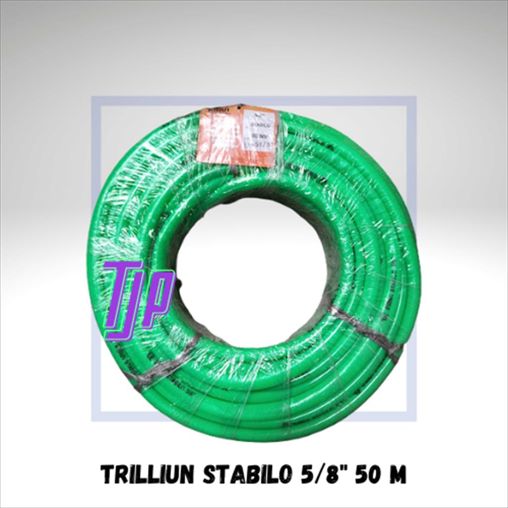 SELANG AIR STABILO 5/8&quot; Merk TRILLIUN 50 Mtr / 1 rol