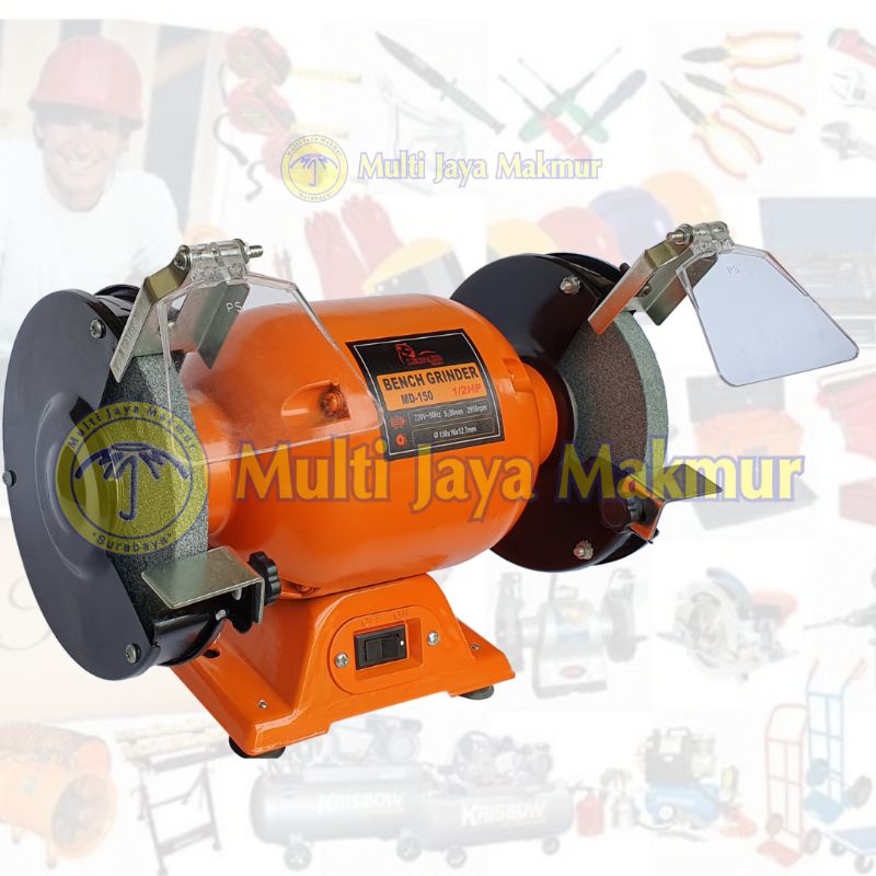 mesin gurinda duduk 5&quot; / bench grinder 6&quot;