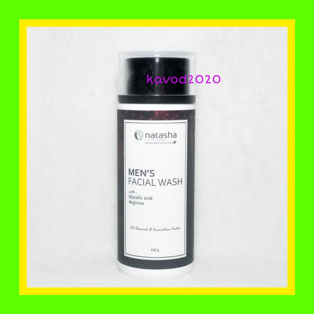Jual MFW150 Natasha Skin Care Men Facial Wash 150 gram by dr Fredi