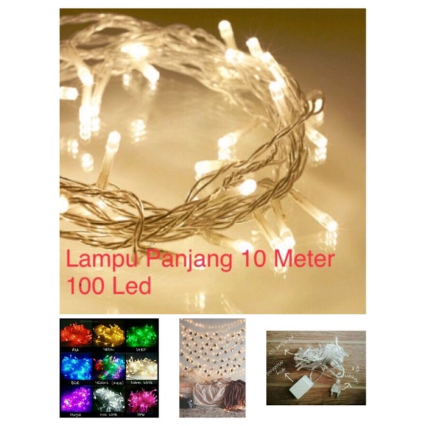 Lampu LED gantung warna warni