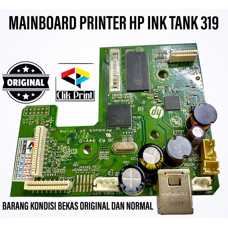 Mainboard Hp ink Tank 310 315 319