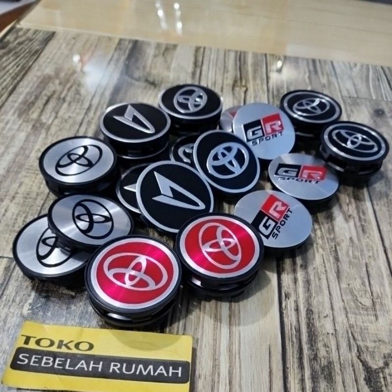 tutup velg dop roda variasi model ori gr sport rocky raize sienta agya ayla dan yaris 2018 up SET 4P