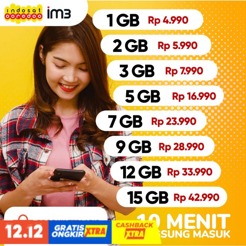 PAKET DATA INDOSAT MURAH | INDOSAT FREEDOM INTERNET | INDOSAT FREEDOM U | INDOSAT YELLOW
