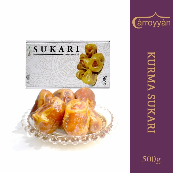 

KURMA SUKARI PREMIUM ARROYYAN 500G HIGHT QUALITY