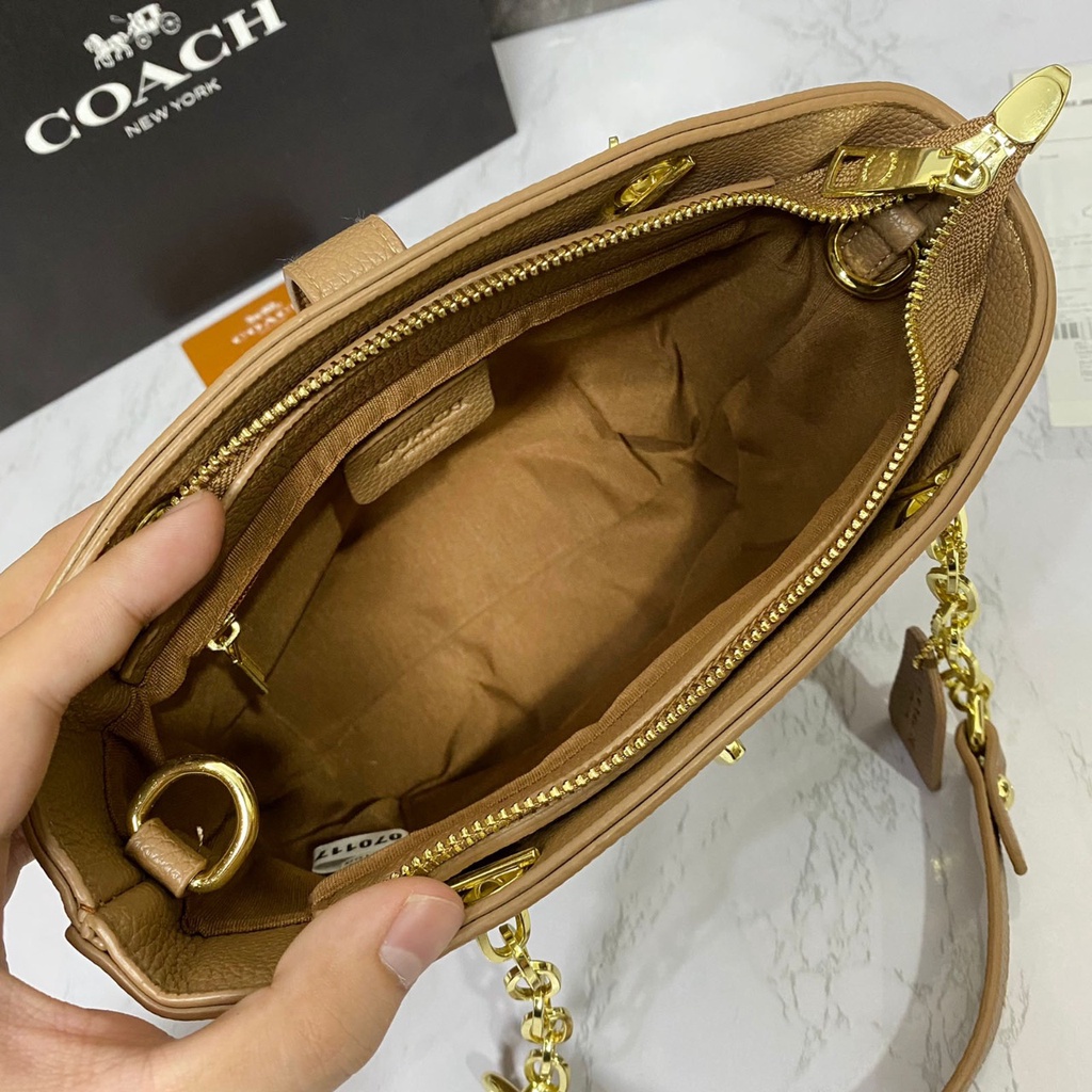 Co@ch Lane Bucket Bag In ColourBlock 22189 (FreeKantongKain+Bubble Wrap)