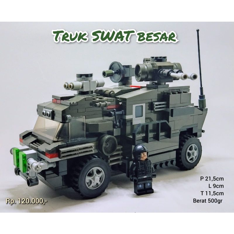 Lego mainan/lego kw/lego bekas /Lego mobil SWAT