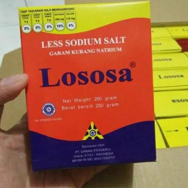 

BARU SPESIAL Garam rendah natrium LASOSA, 250gr ❀ 863