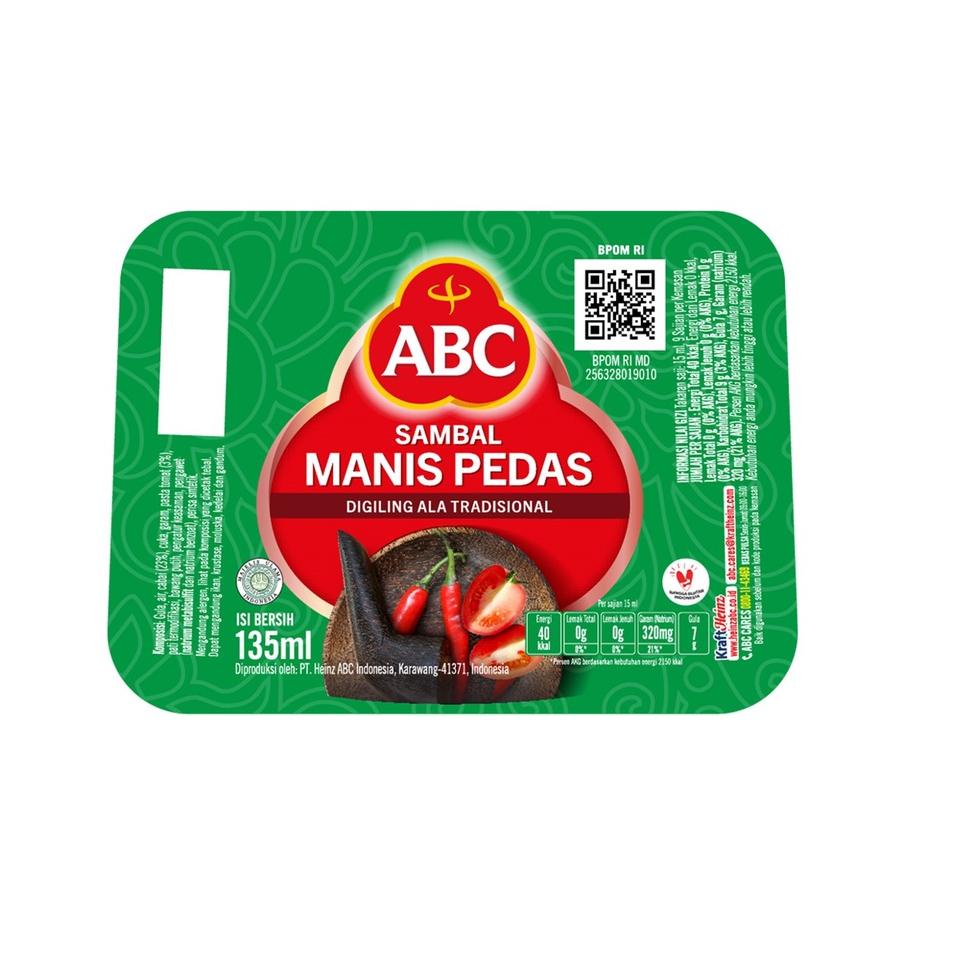 

Bayar Di Tempat ABC Saus Sambal Manis Pedas 135 ml x 2 pcs ↓