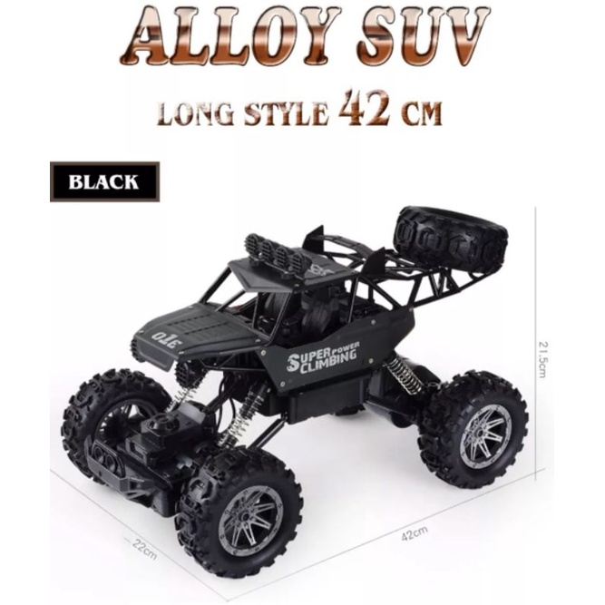 RC Crawler offroad 4 x 4 skala 1:10 Mainan Remote Mobil Off Road Besar