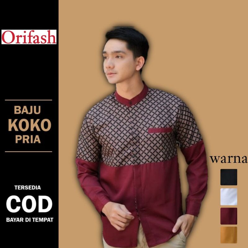 Baju Koko Pria Lengan Pendek Beragam warna Matrial Catton Super Halus Dan tebal Atasan Muslimin premium