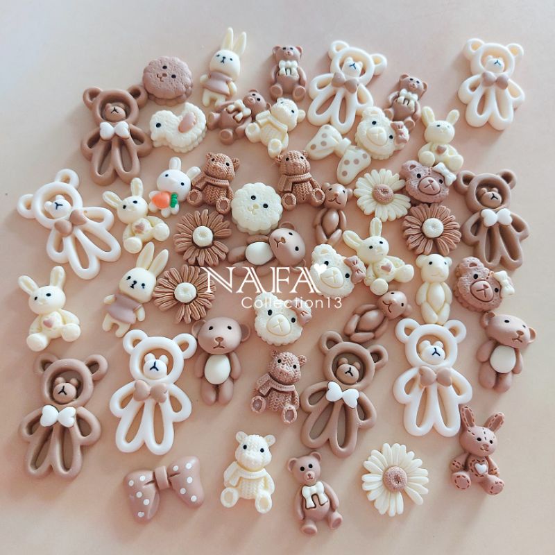 (10pcs) Clay New Chocho