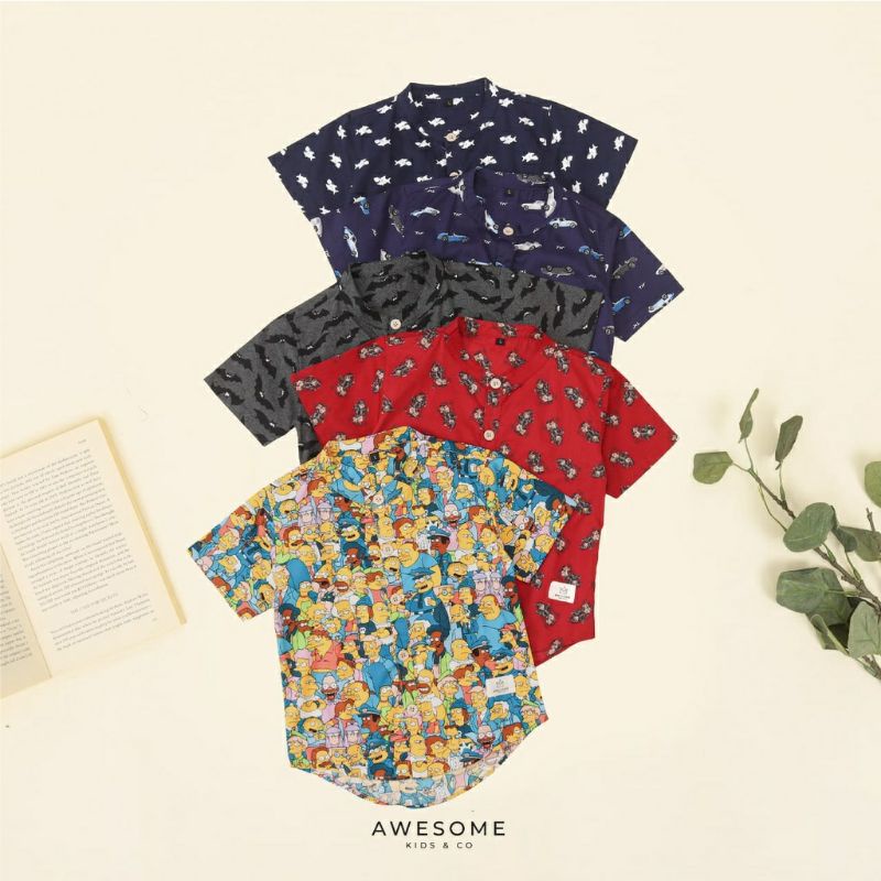 KEMEJA GILLIAN SHIRT BY AWESOM