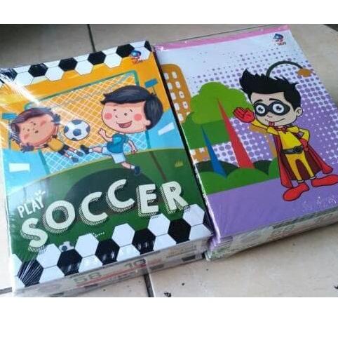 

Terbaik! 10 pcs Buku Tulis Bergaris SIDU isi 58 lembar ada 10 buku