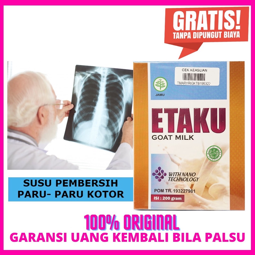 Jual Susu Pembersih Paru Paru Kotor Pecandu Berat Rokok Obat Asma