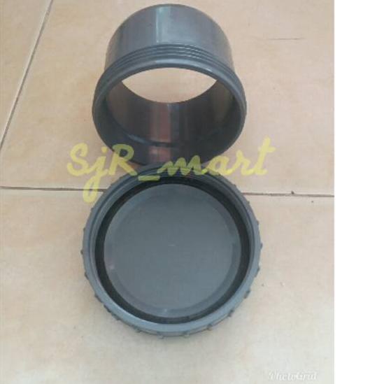 Terlaku.. CLEAN OUT 4" Inch POWER / Clean Out Cap 4 Inch / Dop Drat 4 Inch Tutup Septic Tank
