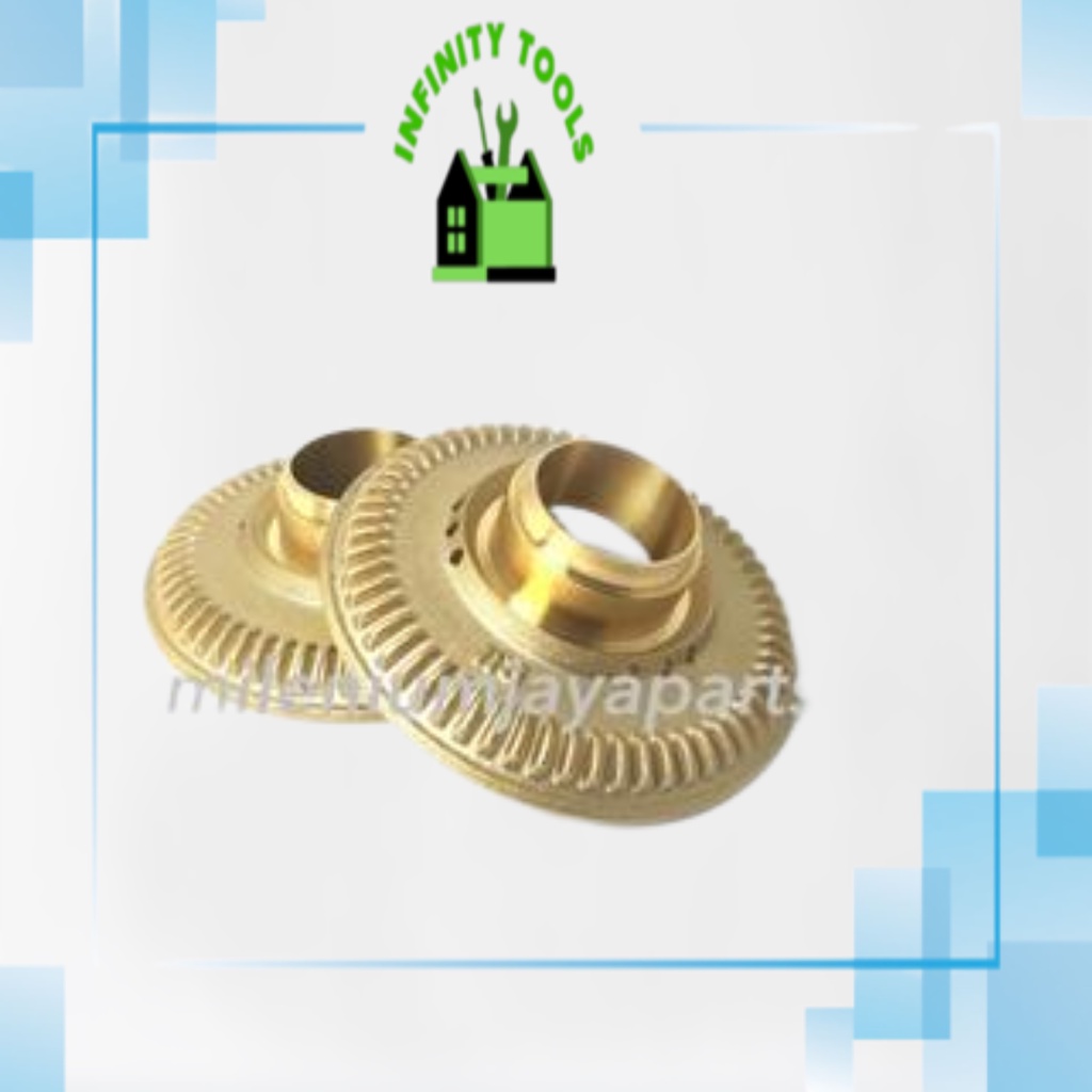 [M] Burner Kompor HITACHI HP3 - ORIGINAL Grade - Ring Kuningan Hitachi / Kuningan Sumbu Burner Barne