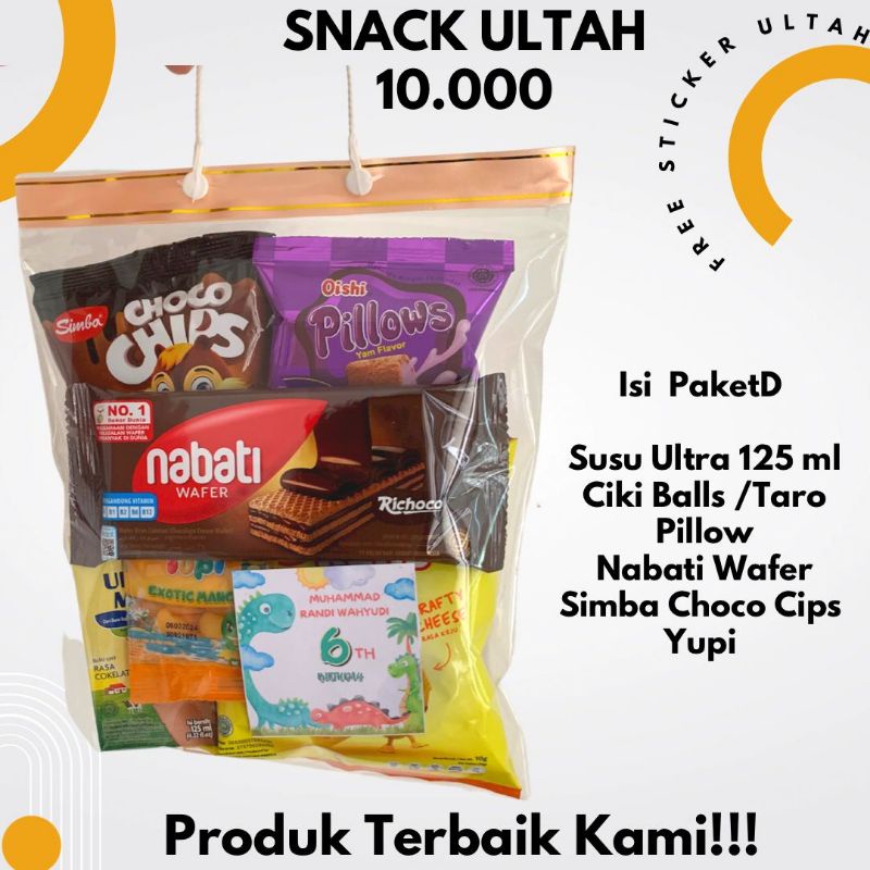 Hampers Ulang Tahun//Paket Ulang Tahun//Snack Ulang Tahun/Bingkisan Snack Ultah Anak
