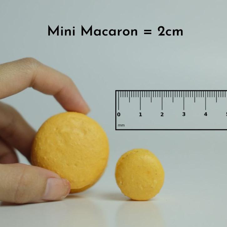 

✔✔SALE✔✔ MACARON MINI 1 BOX ISI 5 (Sangat Kecil 2cm)