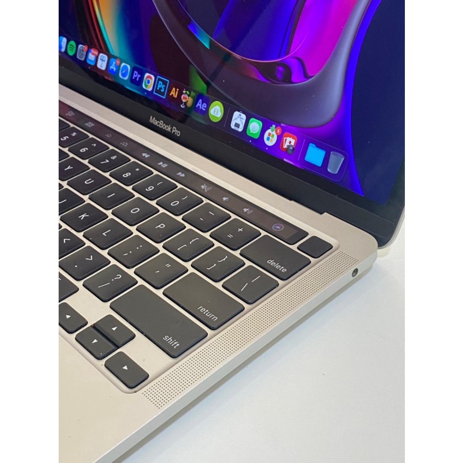 (FREE CASE) Macbook Pro 13 inch 2020 M1 RAM 8/16GB SSD 128/256/512GB Chip Second Berkualitas Harga Ekonomis ORI 100%