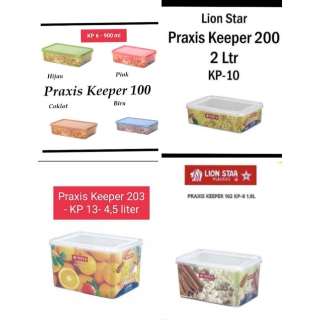 LION STAR- PRAXIS KEEPER - KOTAK SERBAGUNA