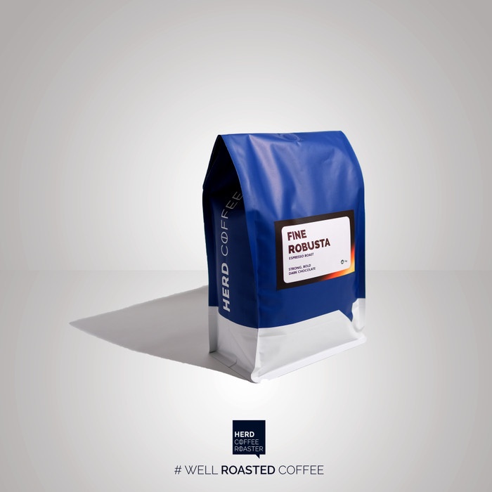

Kopi Fine Robusta Jawa Barat Dark Roast 1KG Herd Coffee - Whole Beans