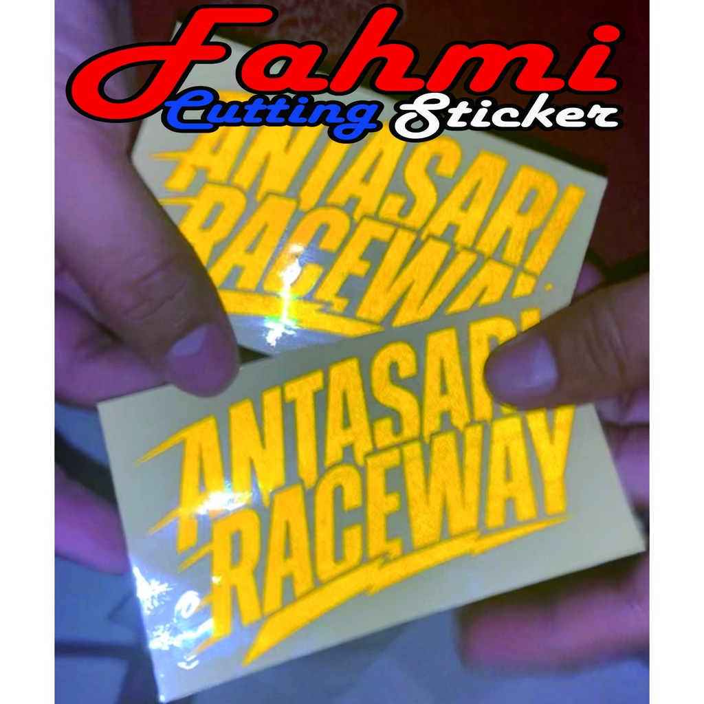 STICKER ANTASARI RACEWAY