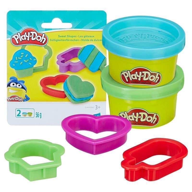 PlayDoh Value Set Cetakan Play-Doh Include 2 Can Refill