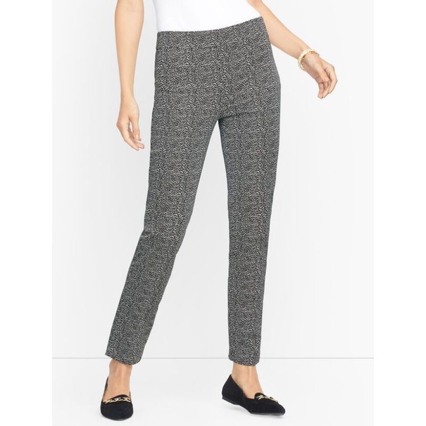 Talbots full Print chatham ankle pants