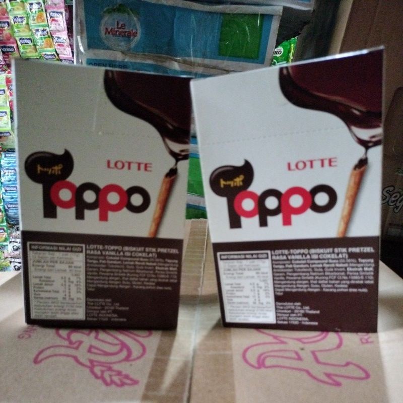 

toppo Lotte 12 biji berat 17g