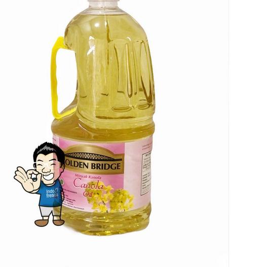 

SALE!!Golden Bridge Canola Oil- Minyak Kanola 2L|RA3