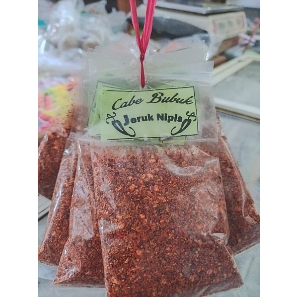 

BUBUK CABE DAUN JERUK | AIDA JERUK NIPIS | BUBUK CABE SEBLAK GURIH