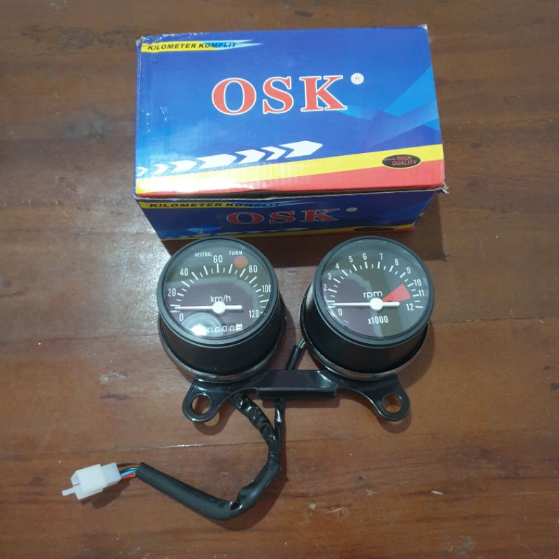 spido cb 125 spedo cb 125 speedometer cb 125 speedometer honda cb 125 original set breket merk osk