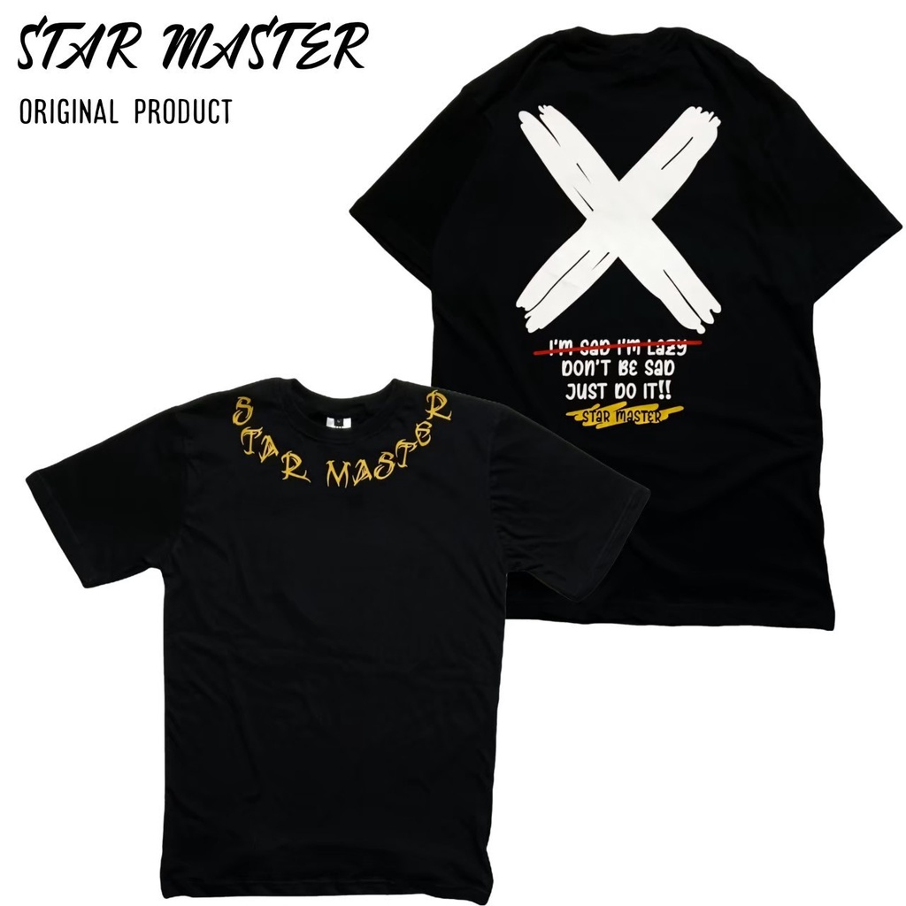 KAOS DISTRO PRIA ORIGINAL STAR MASTER PAKAIAN PRIA TSHIRT SURFING BANDUNG - BAJU DISTRO MURAH