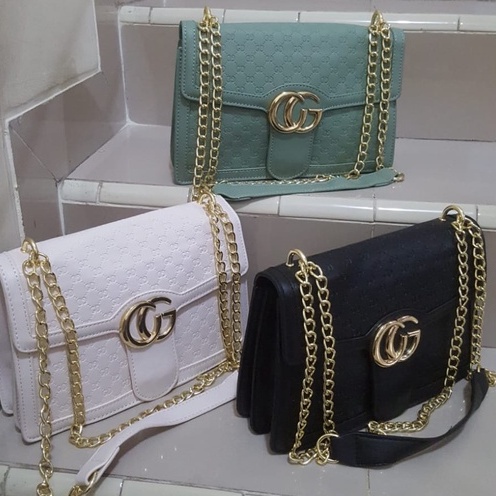 ( 2PC 1KG ) GTBI998880382 New Arrival  !!!  Tas Selempang  Tas Wanita Import  Premium Terbaru