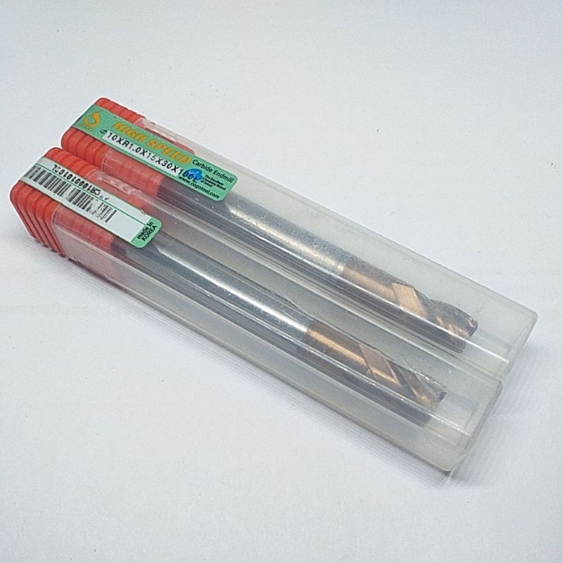 Endmill 10 Endmill 10 R1 Endmill 10X R1 Endmill long radius 10XR1