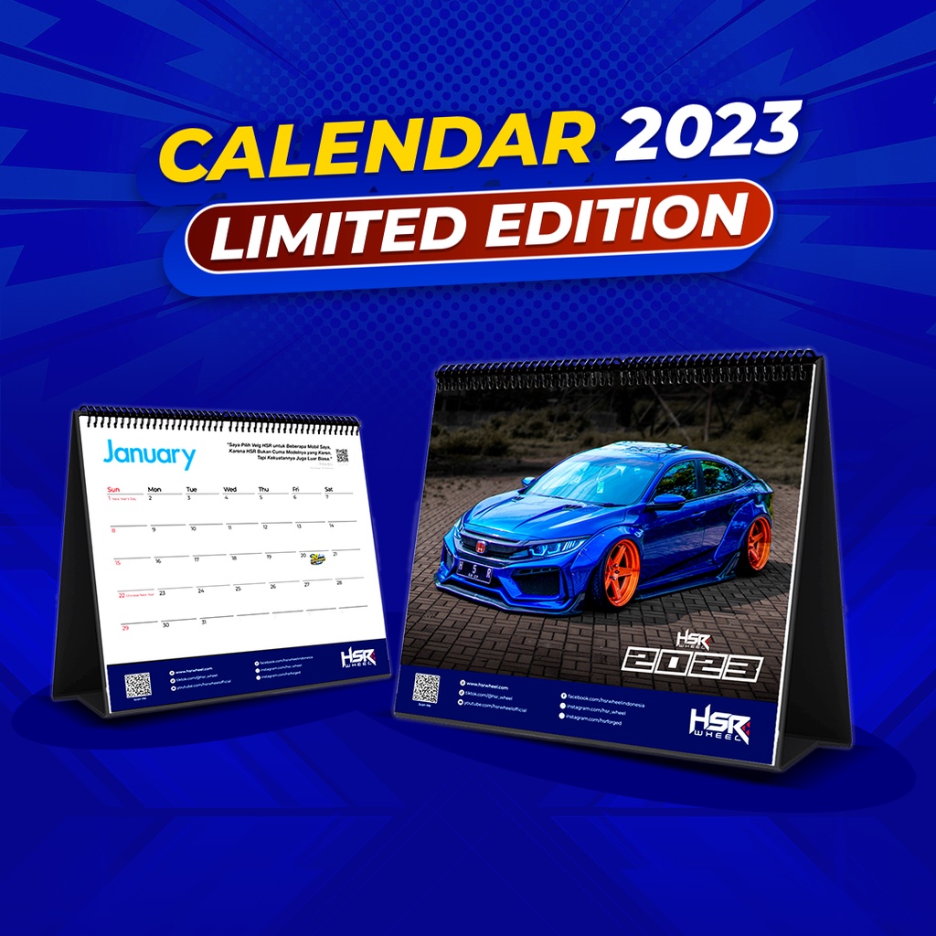 

CALENDAR HSR 2023 [ LIMITED EDITION ]