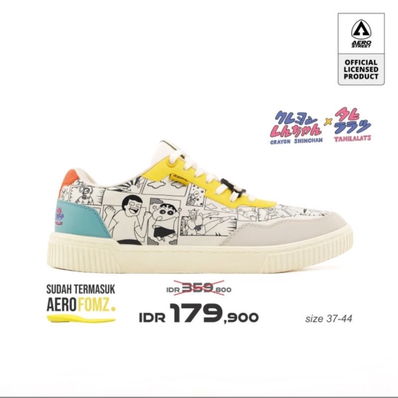 Aerostreet x Sinchan x Tahilalats [Size 42]