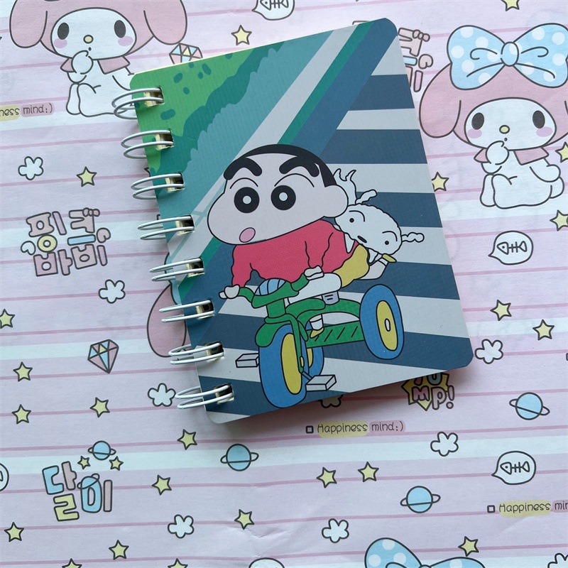 Sanrio Notebook Kuromi Cinnamoroll Pompompurin My Melody Daily Weekly Planner Agenda Weekly Stationery Kantor Perlengkapan Sekolah