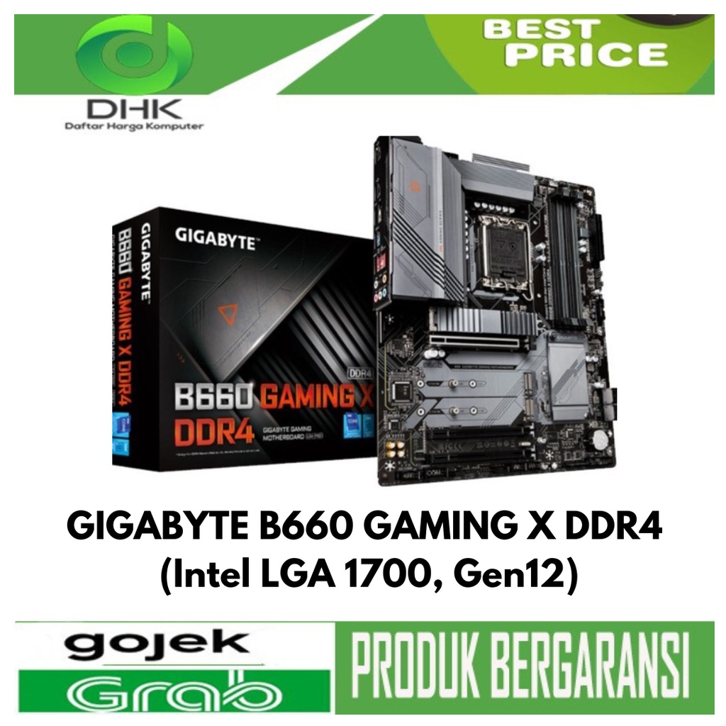 Mainboard GIGABYTE B660 GAMING X DDR4 Intel LGA 1700, Gen12