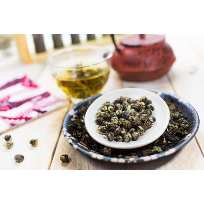 

Jasmine Dragon Pearl Tea - 100% Natural Tea Sommelier Collection Best Seller