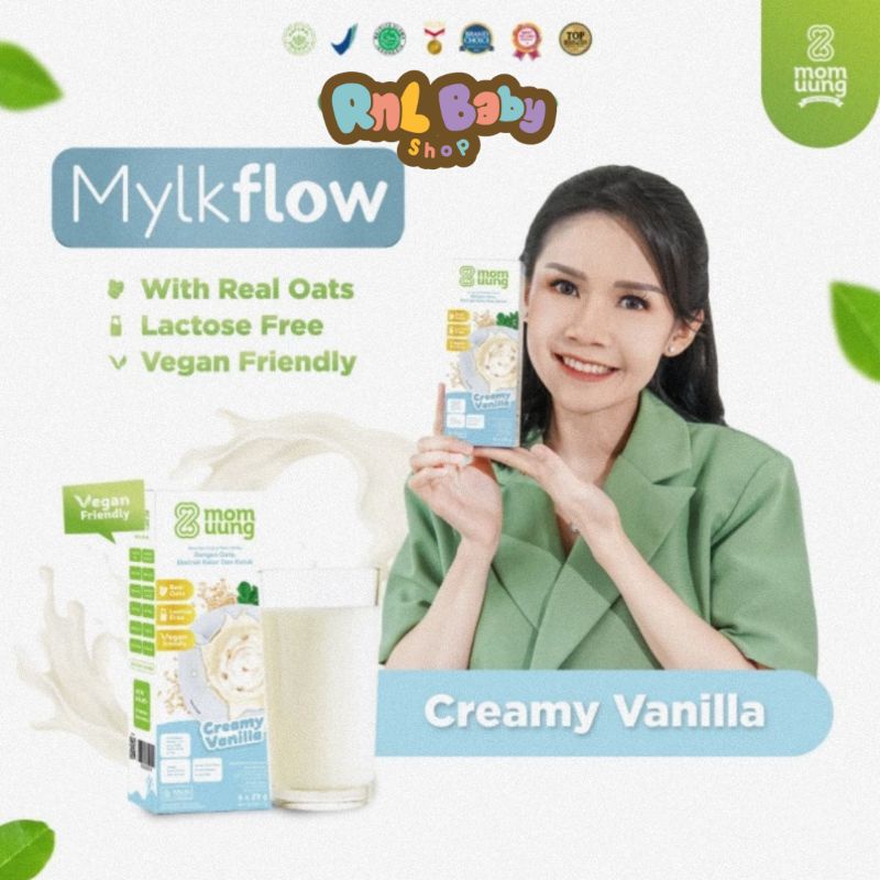 Mom Uung Mylkflow Susu Pelancar ASI Vegan Friendly - ASI Booster