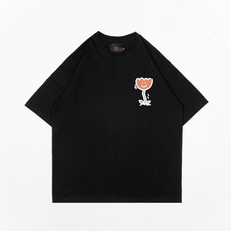 FAITH FADE LOTU - Tulipey Oversized Tee (Black)