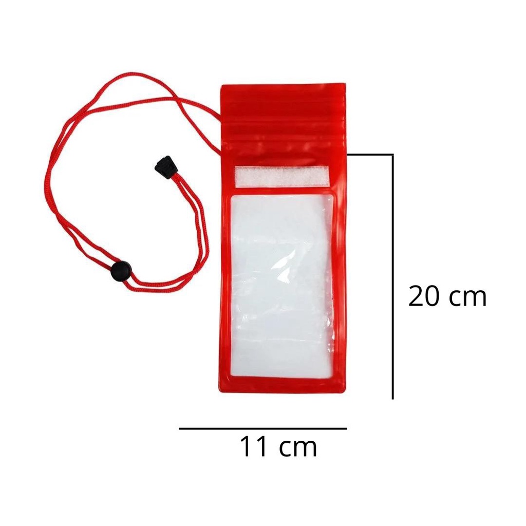 WATERPROOF CASE HP MULTIFUNGSI WARNA RANDOM | PELINDUNG HP ANTI AIR