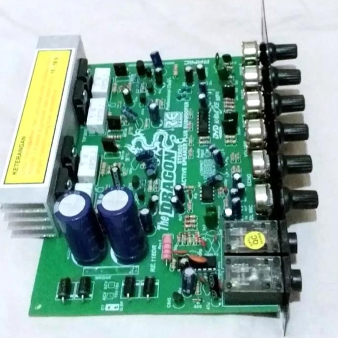 Kit Aktif Speaker The Dragon Power Amplifier Stereo