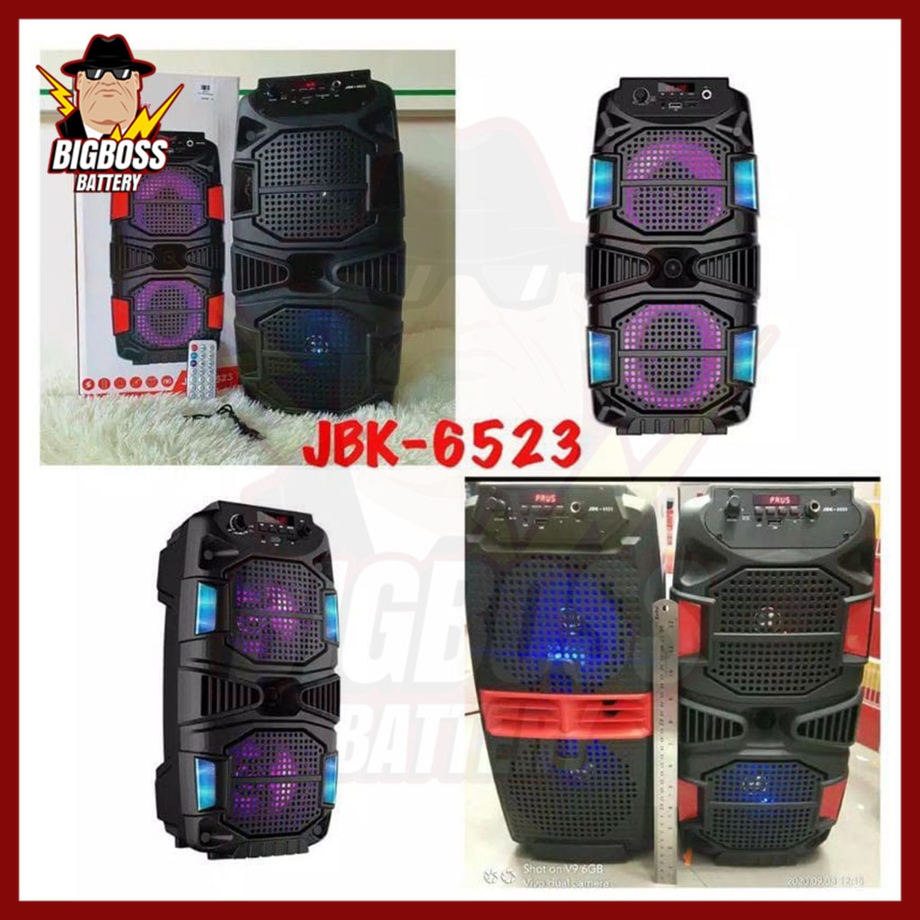 Speaker Bluetooth with Microphone Wireless Karaoke Portable JBK 6523