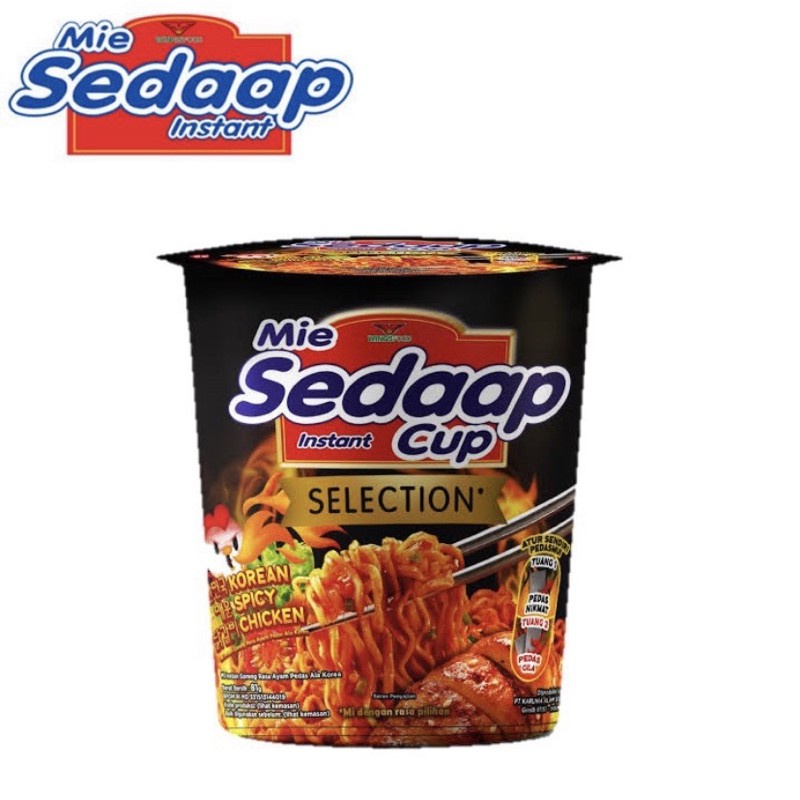 

Mie Sedap Cup Goreng Selection